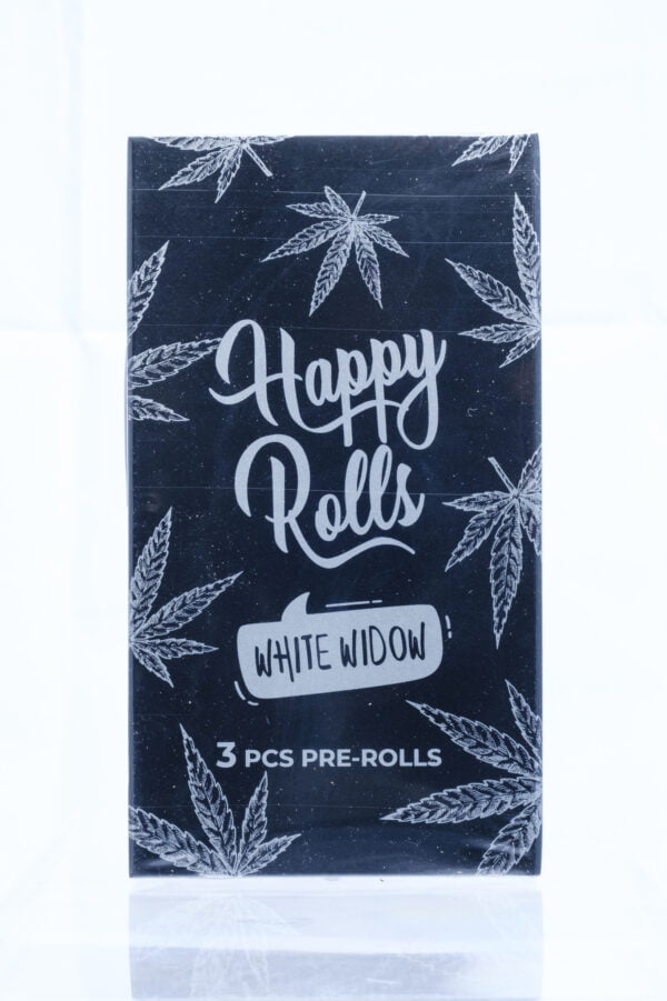 CBD PRE-ROLLS X3 – HAPPY ROLLS WHITE WIDOW a venda em Braga , Portugal, venda para toda europa